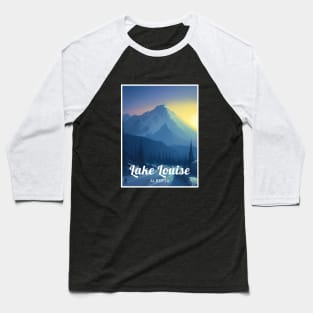 Lake Louise Alberta Canada ski Baseball T-Shirt